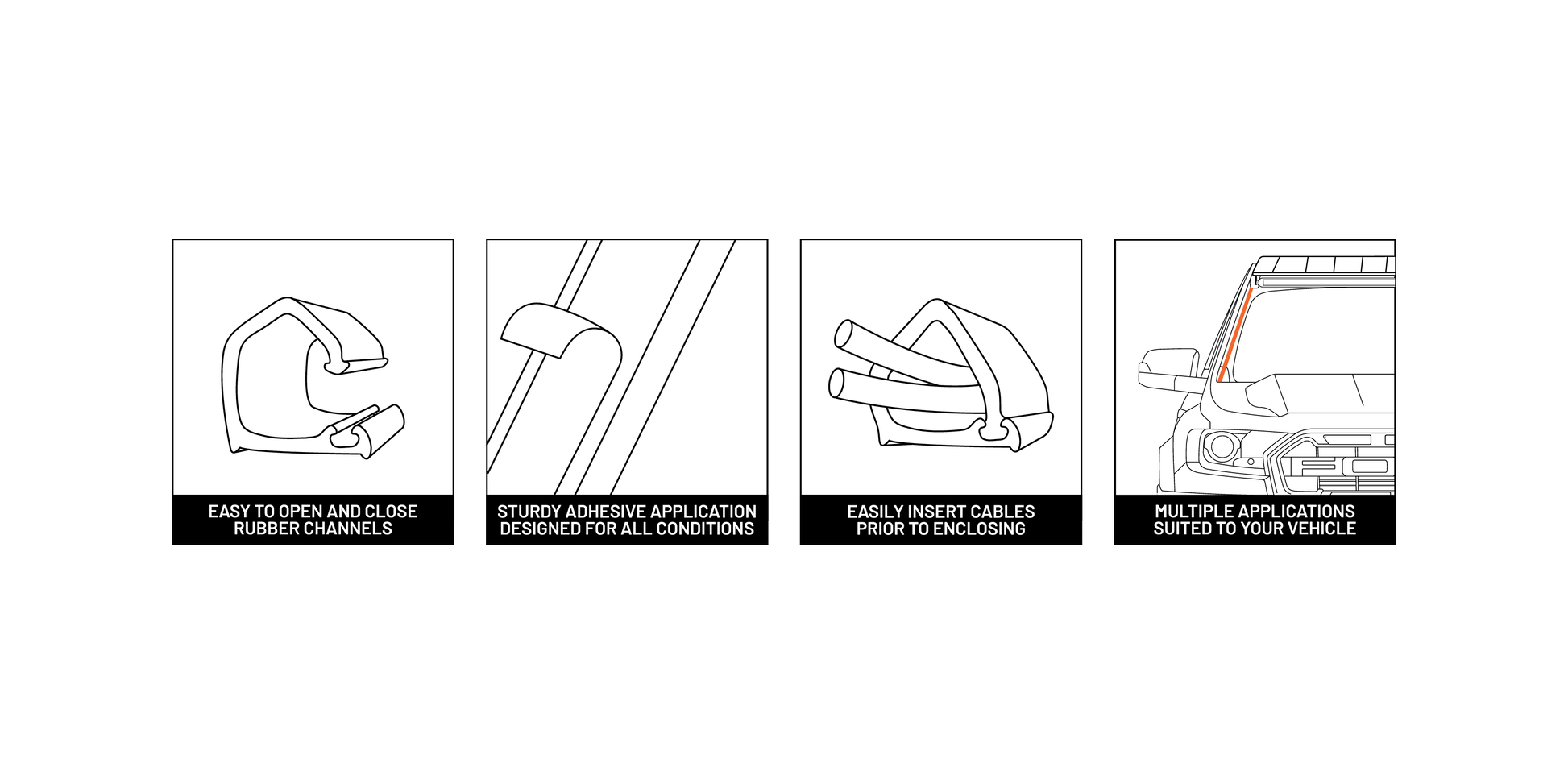 STEDI Roof Light Wiring Concealer